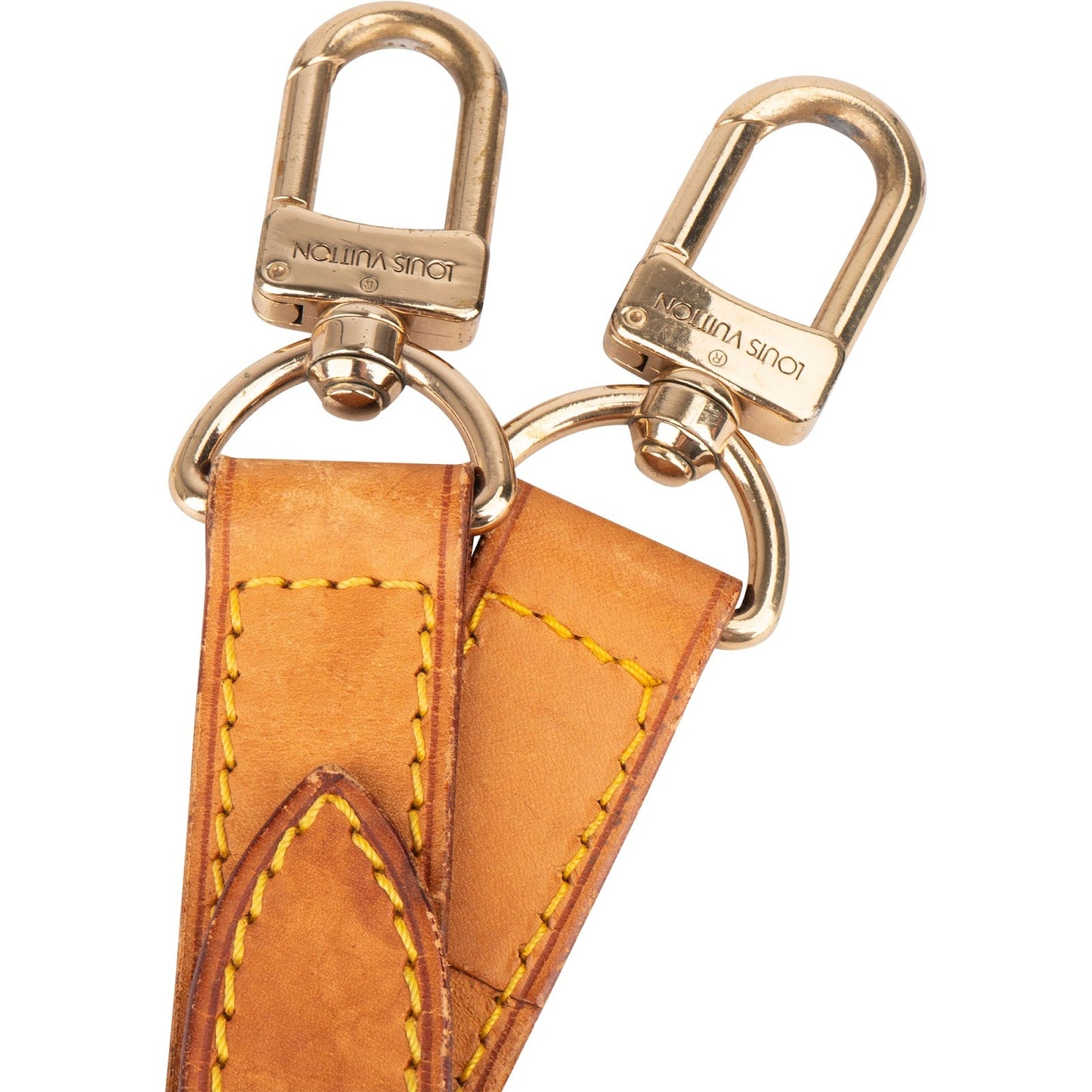 Louis Vuitton Vachetta Leather Adjustable Keepall Bags Strap