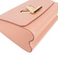 Louis Vuitton Rose Epi Leather Twist Flower Chain Crossbody Bag