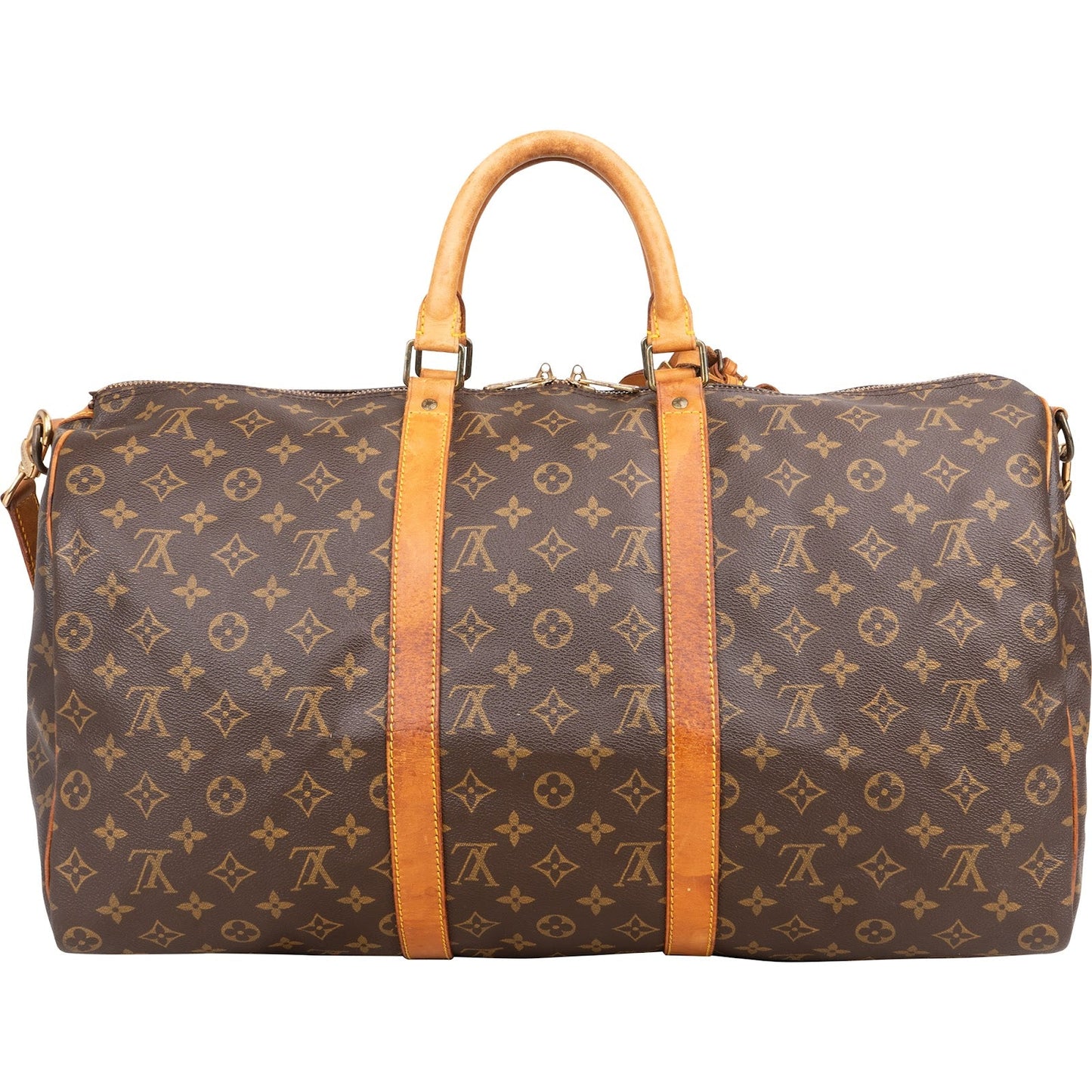 Louis Vuitton Monogram Canvas Keepall 50 Bandoulière Travel Bag