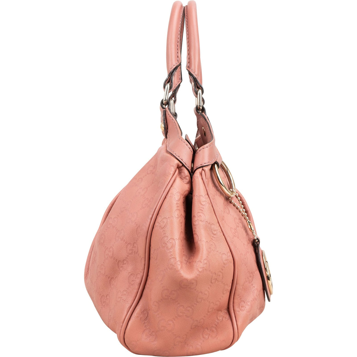 Gucci Pink Guccissima Leather Sukey Handbag