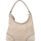 Gucci Lovely Heart Hobo aus Guccissima-Leder – Vorderansicht