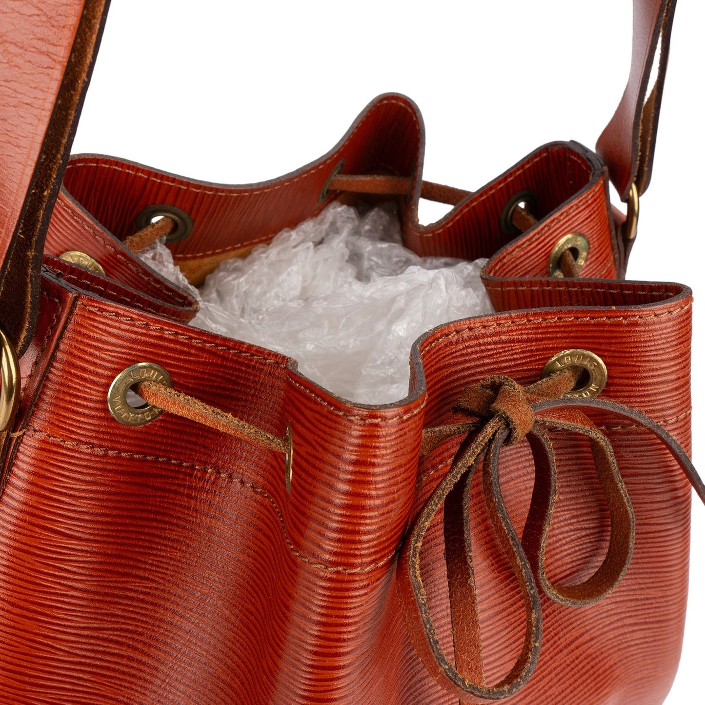 Louis Vuitton Brown Epi Leather Sac Noé Petit Shoulder Bag