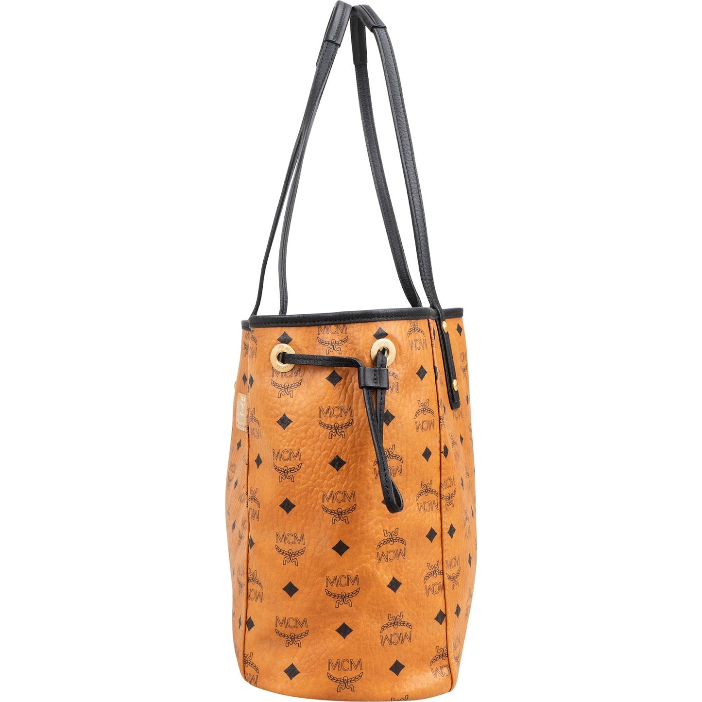 MCM Monogram Visetos Liz Reversible Shopper Shoulder Bag