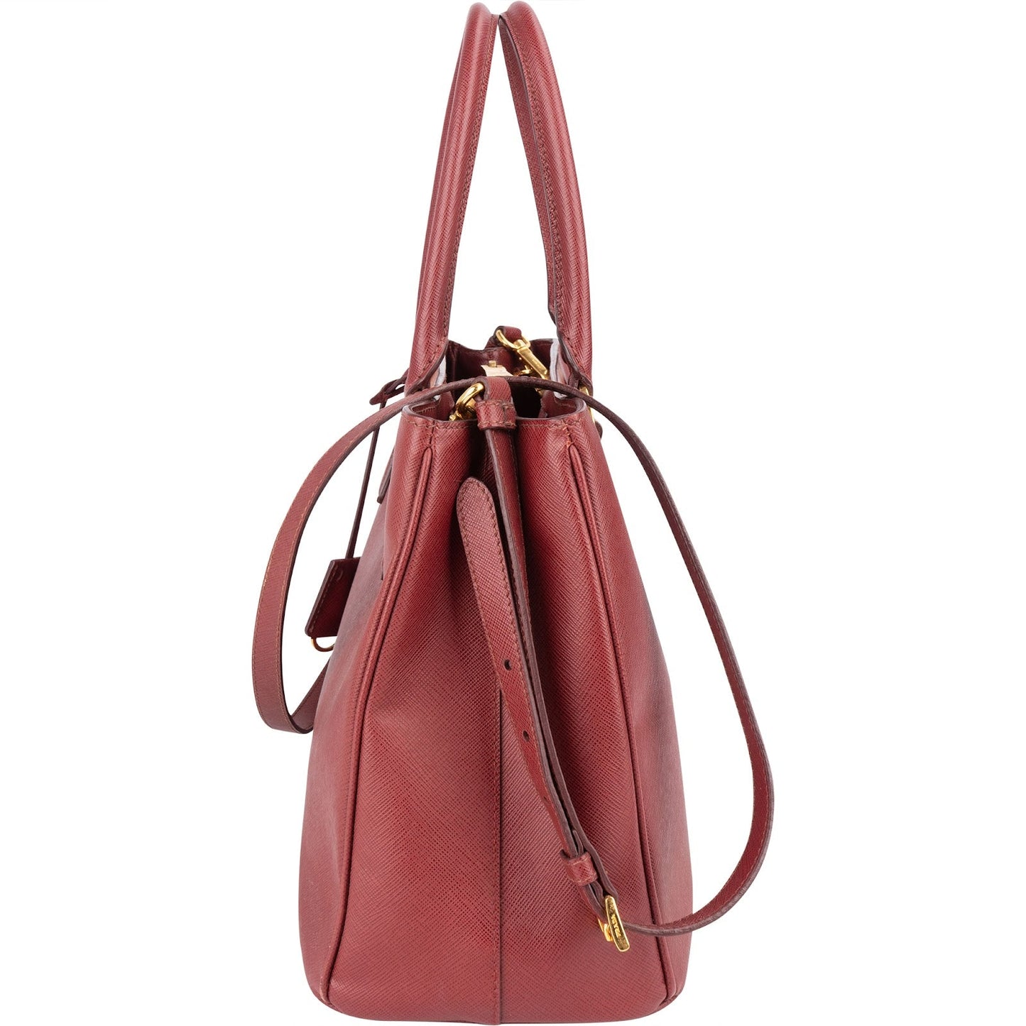 Prada Saffiano Leather Lux Galleria Handbag
