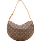 Louis Vuitton Monogram Canvas Croissant MM Shoulder Bag