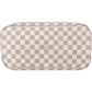 Louis Vuitton Monogram Damier Azur Canvas Neverfull MM Shoulder Bag