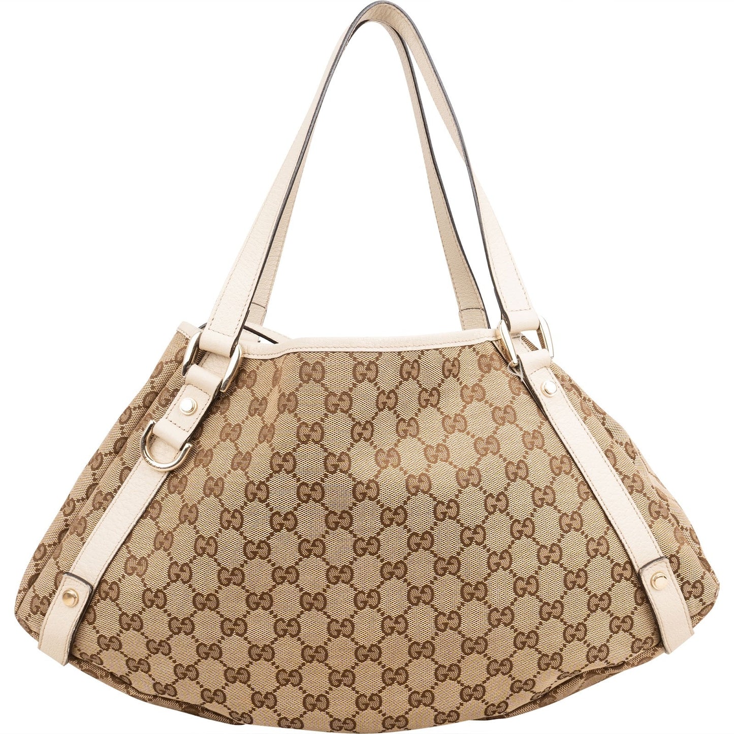Gucci Monogram GG Canvas Abbey Hobo Shoulder Bag