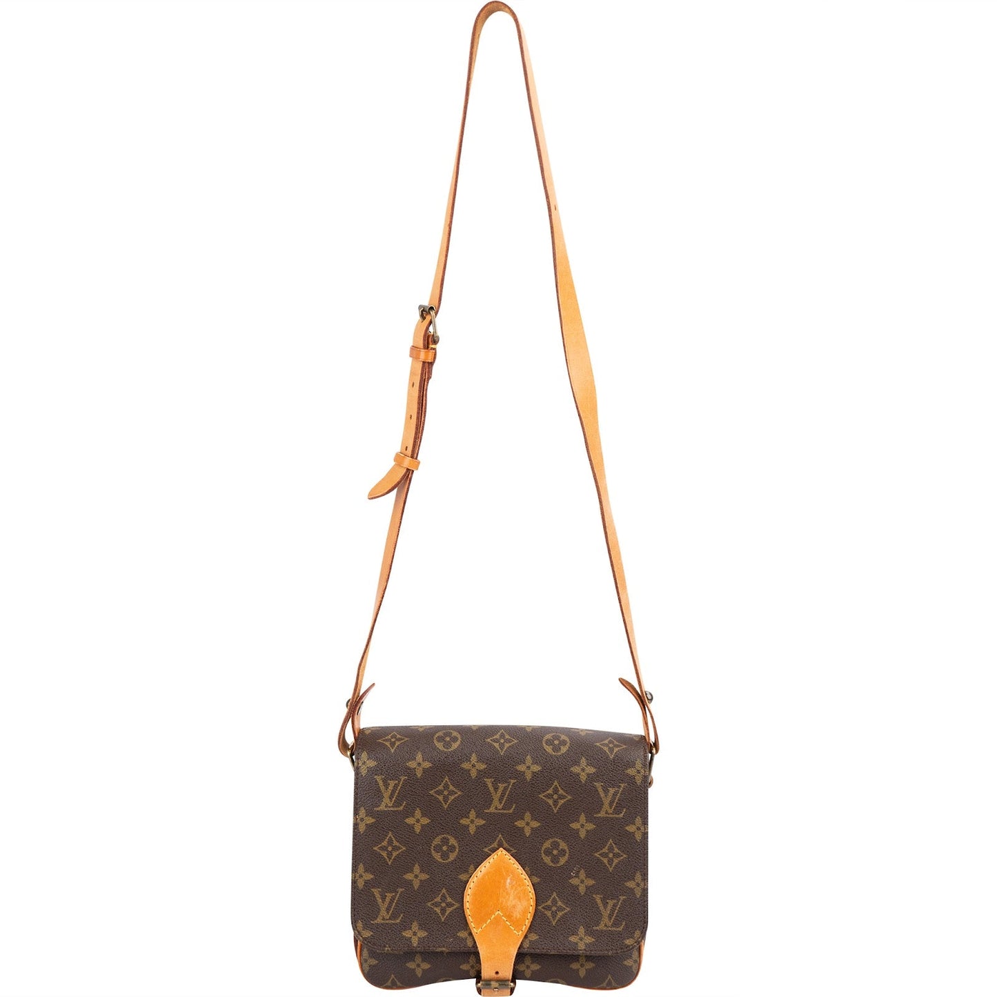 Louis Vuitton Monogram Canvas Cartouchiere MM Crossbody Bag