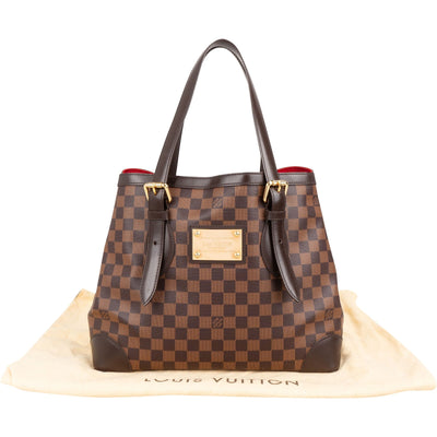 Louis Vuitton Monogram Damier Ebene Hampstead MM Handbag
