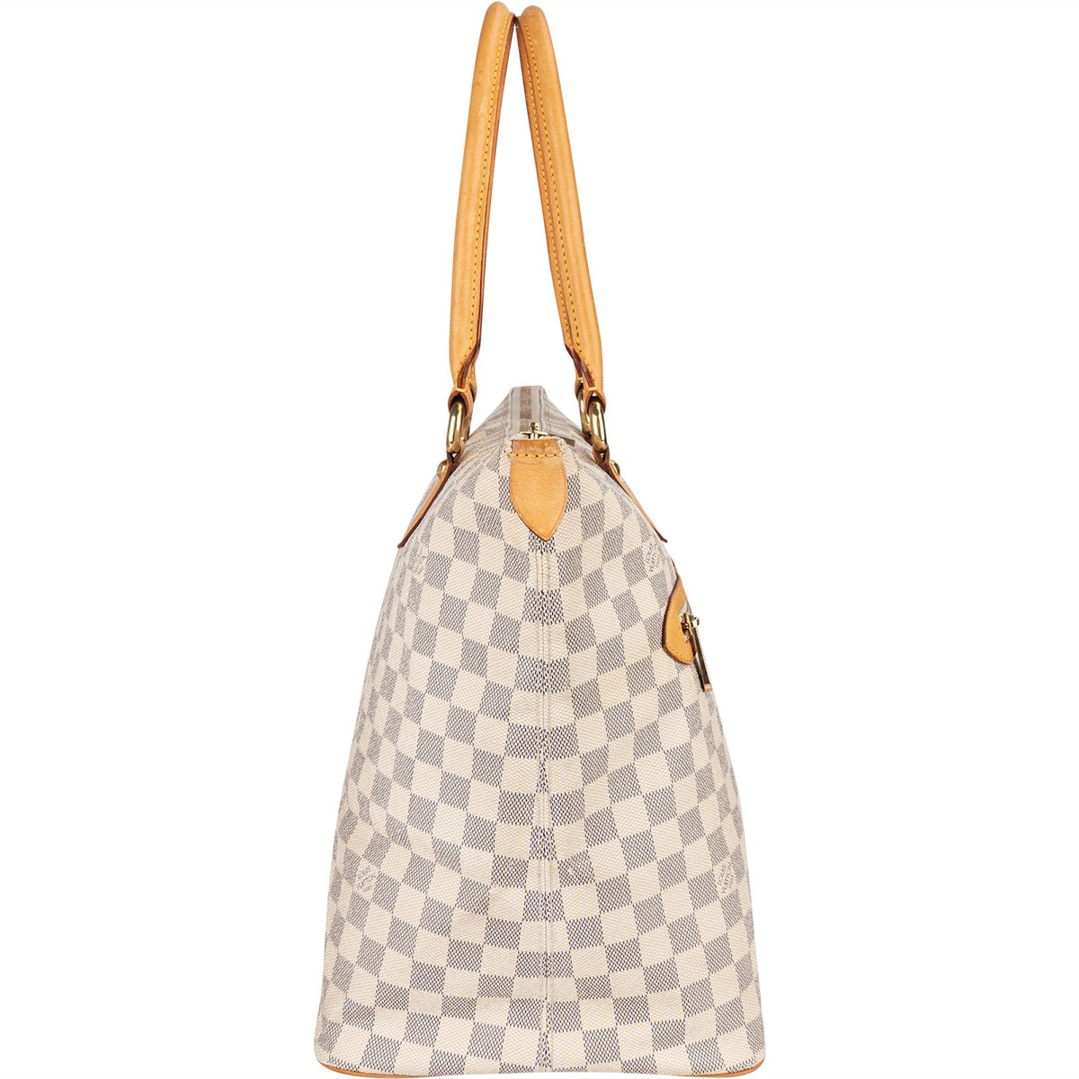 Louis Vuitton Saleya GM Tote aus Damier Azur Canvas – Ansicht 4