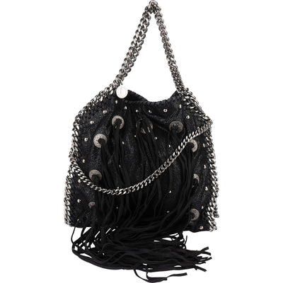 Stella McCartney Falabella Studded Fringe Tote Shoulder Bag