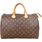 Louis Vuitton Monogram Canvas Speedy 35 Handbag