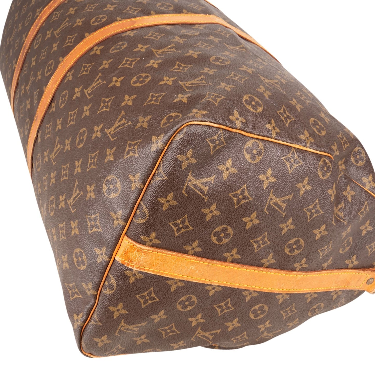 Louis Vuitton Monogram Canvas Keepall 60 Bandoulière Travel Bag