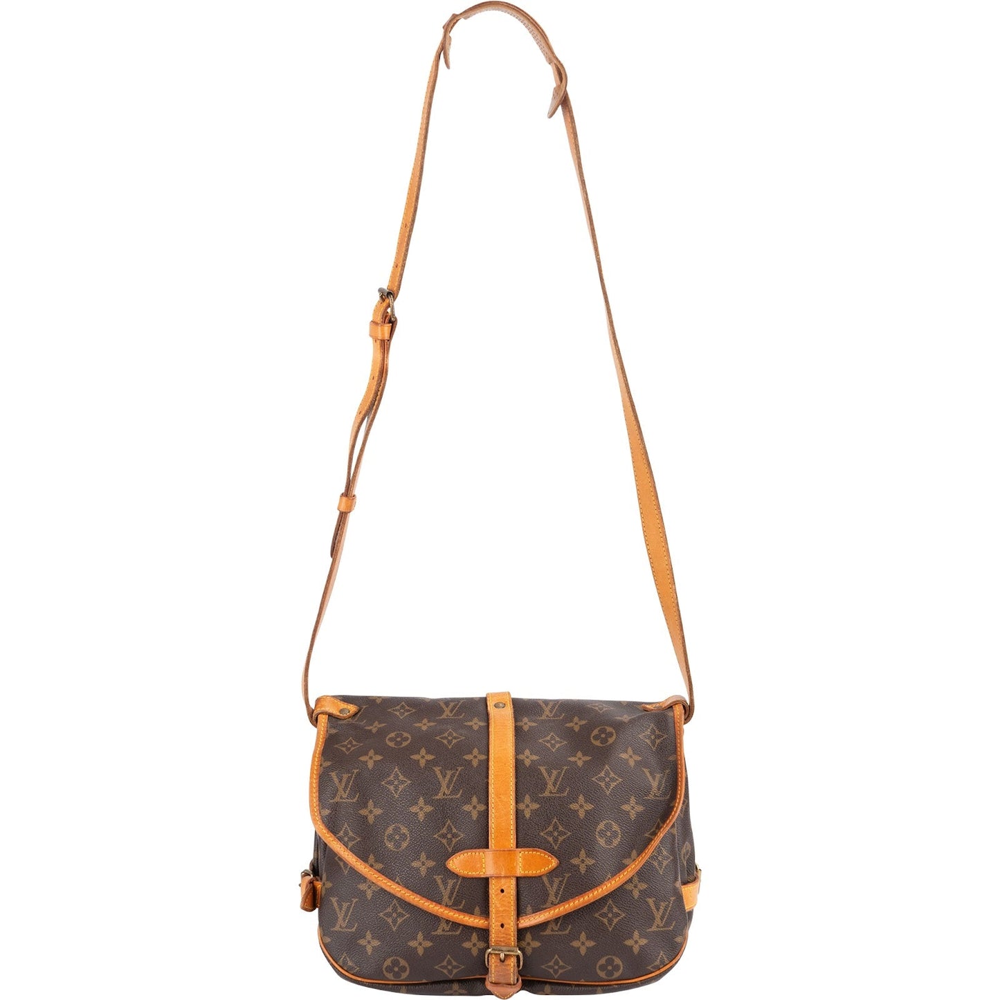 Louis Vuitton Monogram Canvas Saumur 30 Crossbody Bag