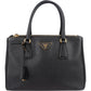 Prada Black Saffiano Lux Galleria Handbag