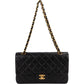 Chanel Quilted Lambskin 24K Gold Medium Double Flap Shoulder Bag
