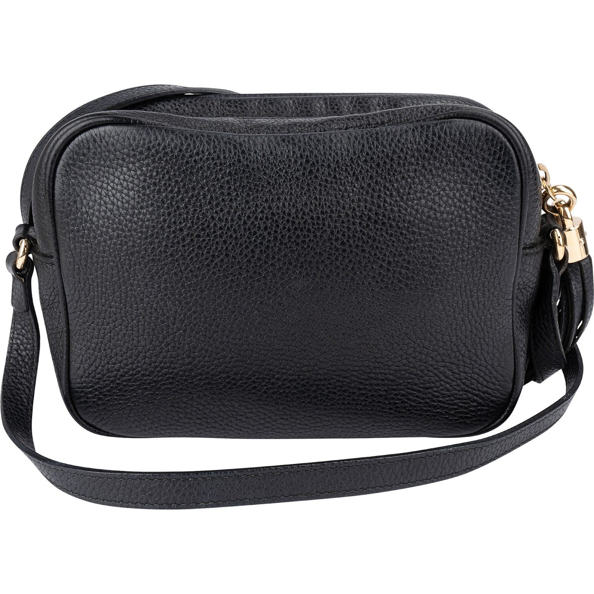 Gucci Black Leather Soho Disco Crossbody Bag
