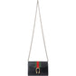 Gucci Leather Dionysus Web Stripe Wallet On Chain Crossbody Bag