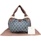 Céline Denim Macadam Monogram Hobo Shoulder Bag