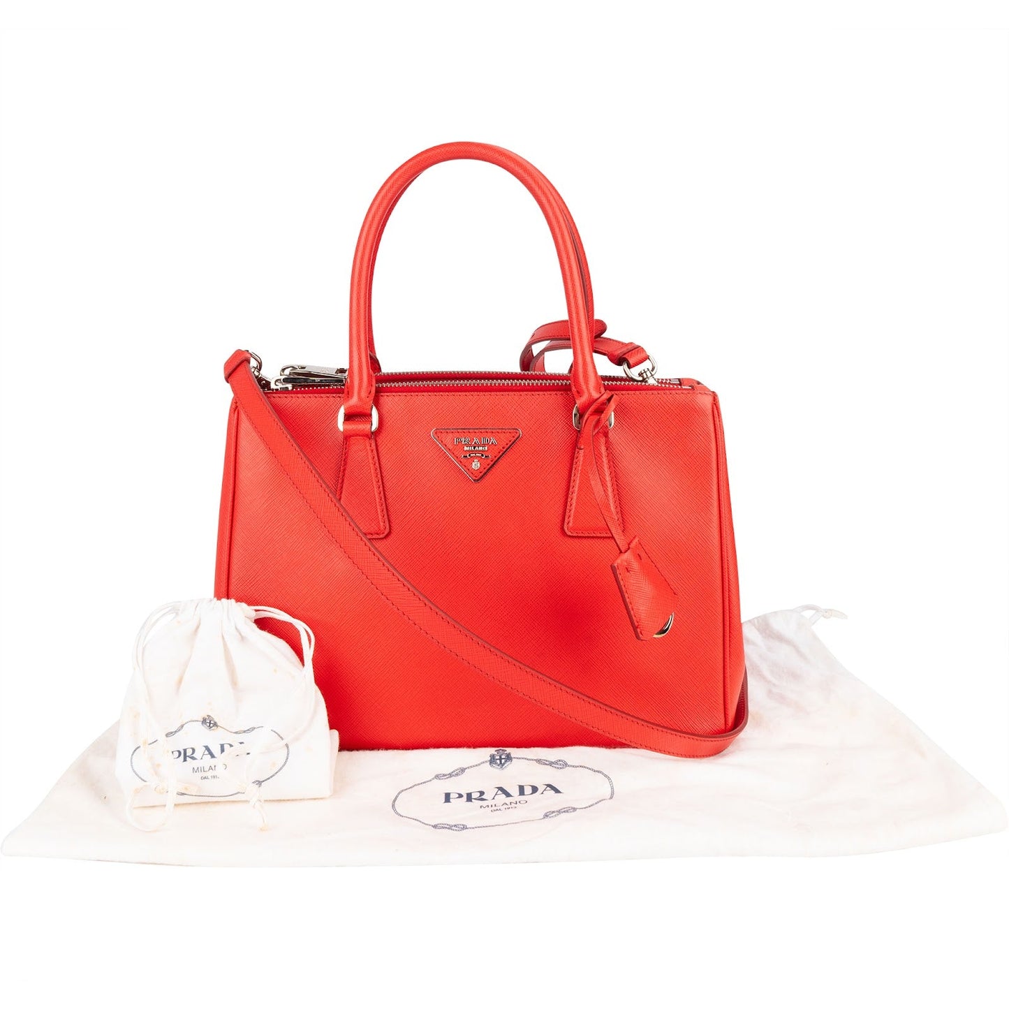 Prada Saffiano Leather Galleria Handbag