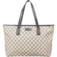 Gucci Monogram GG Plus Supreme Tote Shoulder Bag