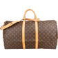 Louis Vuitton Monogram Canvas Keepall 55 Bandoulière Travel Bag