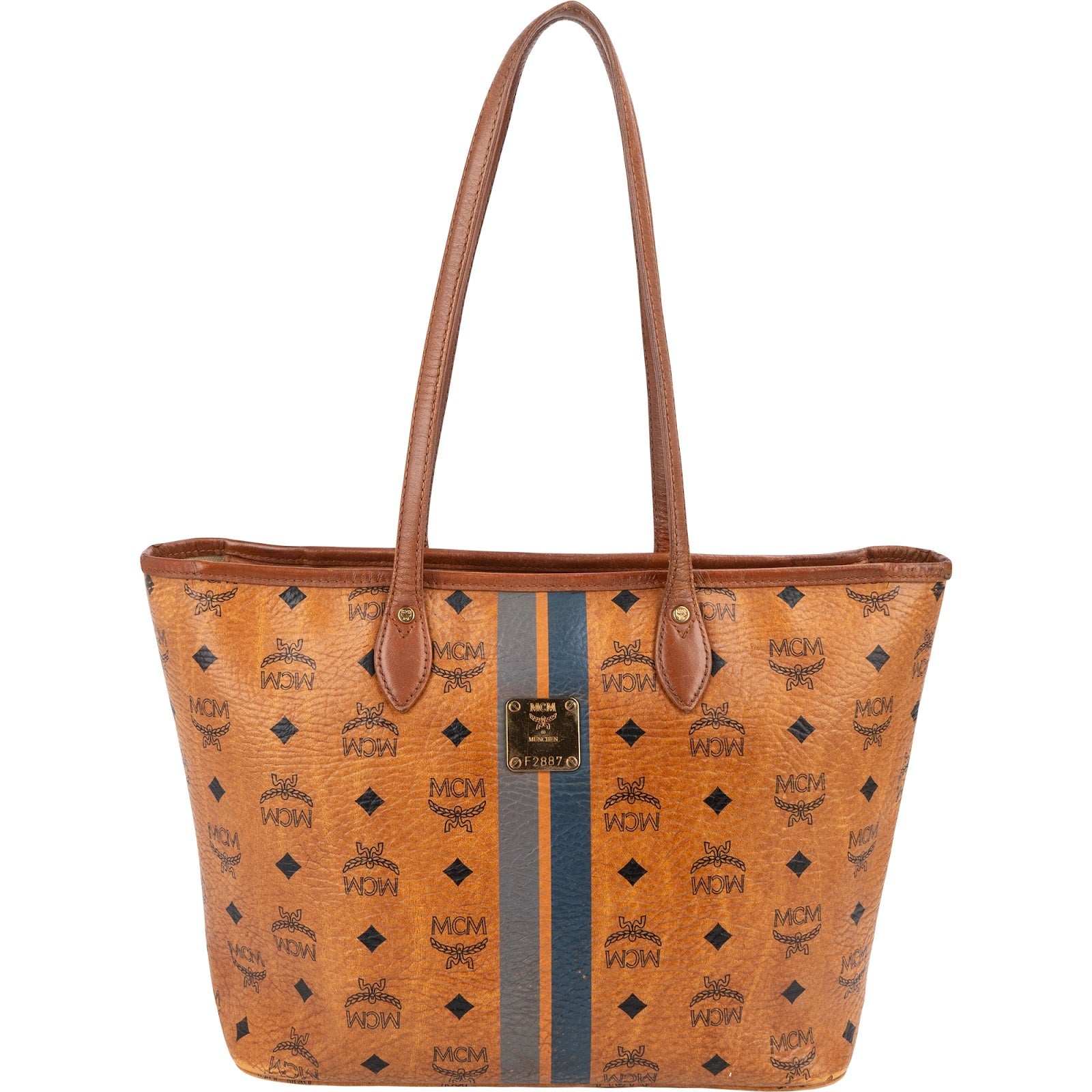 MCM Monogram Visetos Monogram Liz Shoulder Bag
