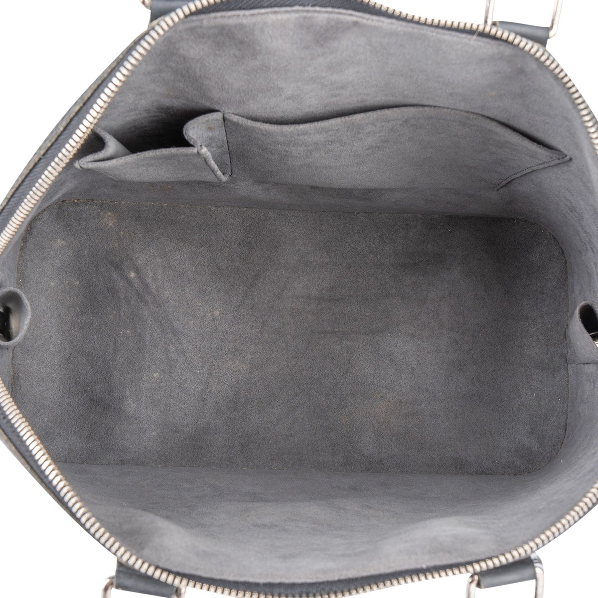 Louis Vuitton Noir Epi Leather Alma GM Handbag