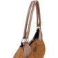Prada Tessuto Leather Trim Hobo Shoulder Bag