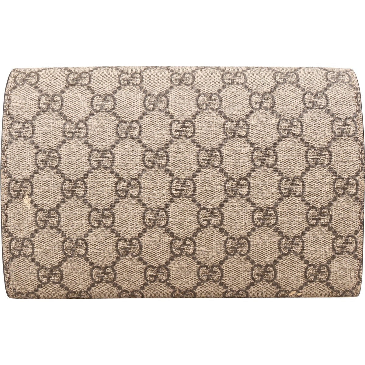 Gucci Monogram GG Supreme Canvas Dionysus Wallet On Chain Crossbody Bag