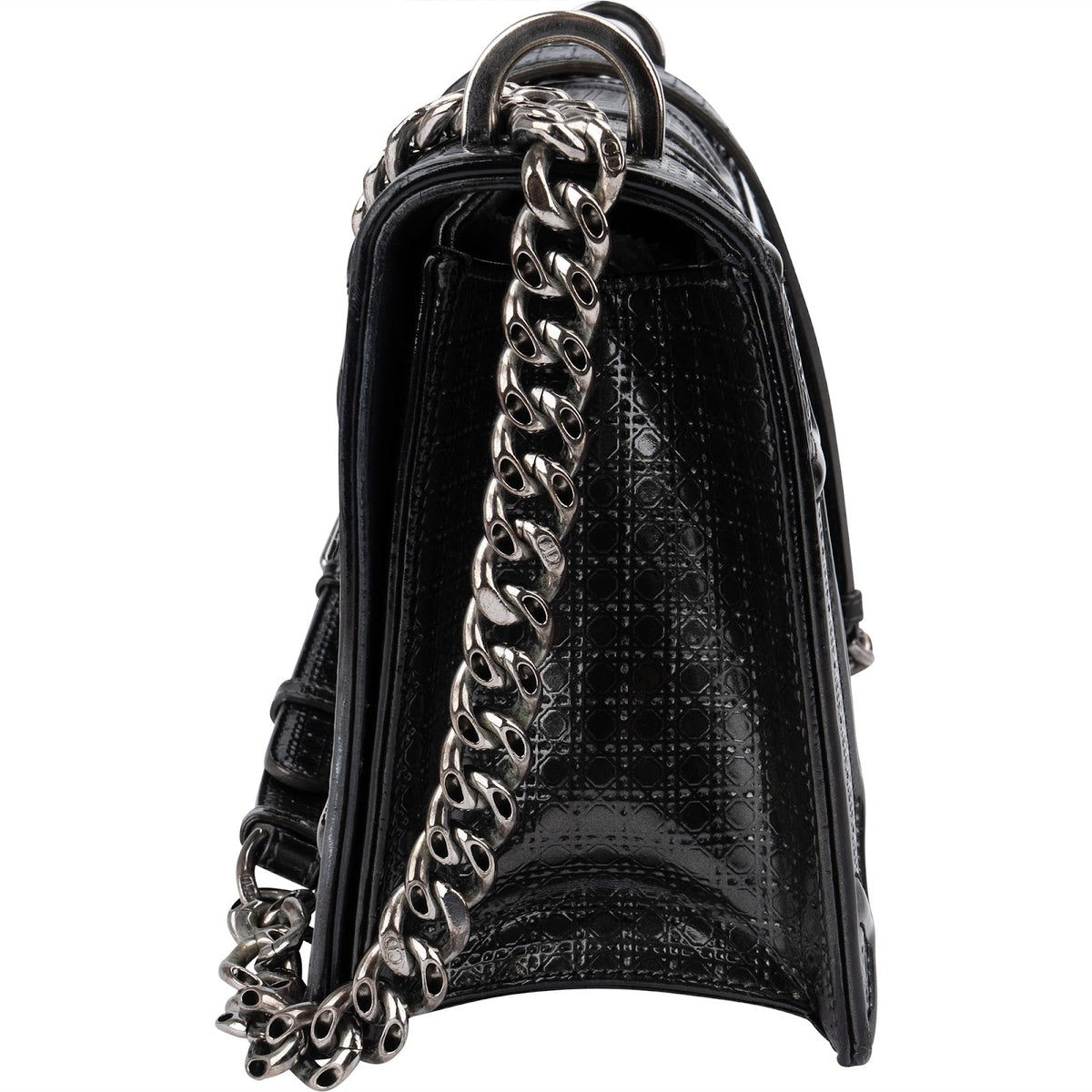 Christian Dior Embossed Cannage Diorama Flap Crossbody Bag