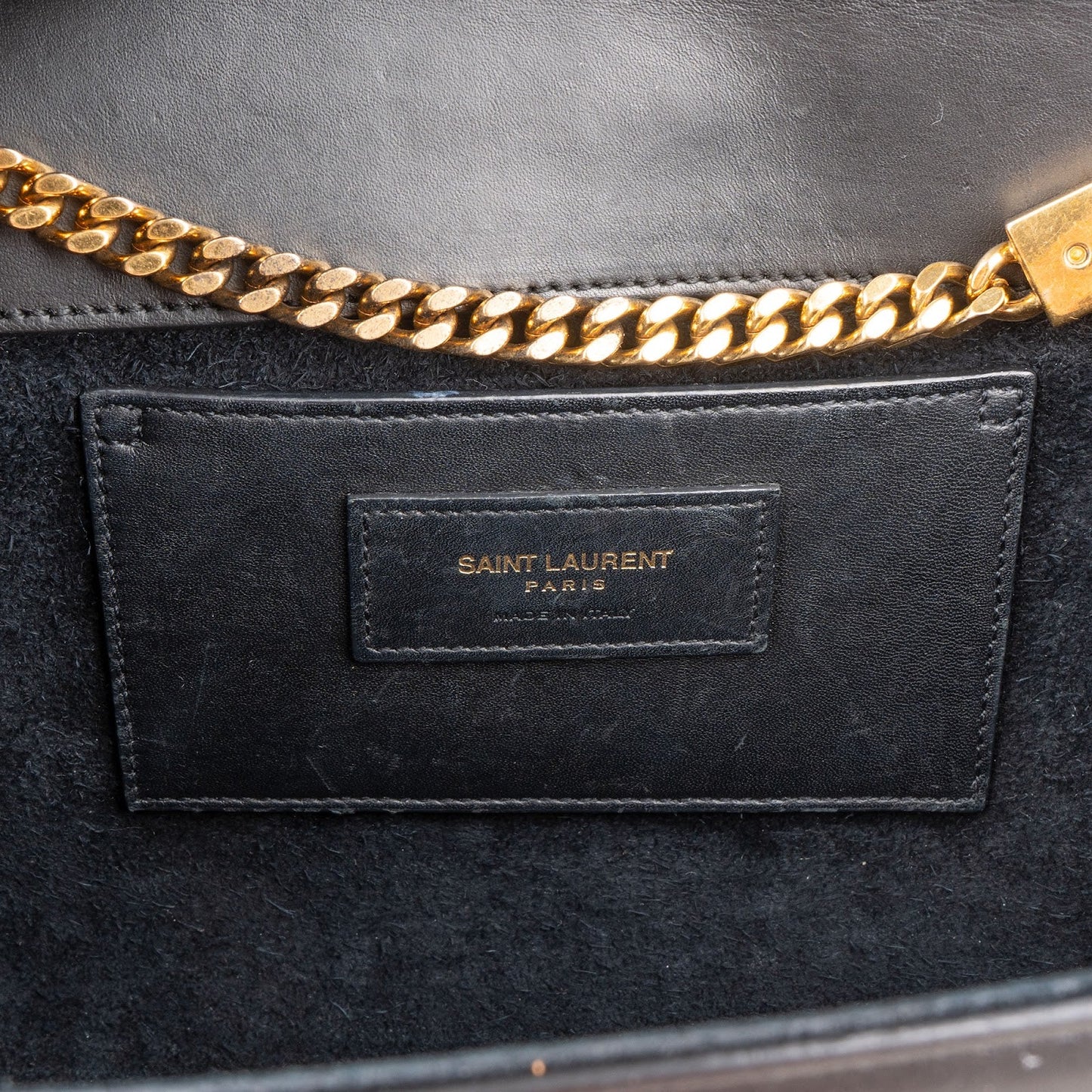 Saint Laurent Smooth Leather Kate Tassel Chain Shoulder Bag