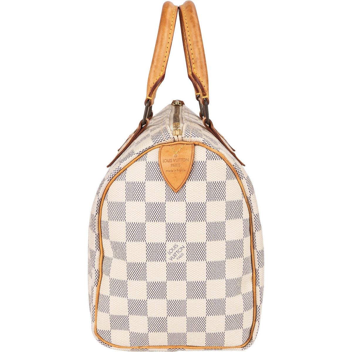 Louis Vuitton Speedy 25 aus Damier Azur Canvas – Ansicht 4