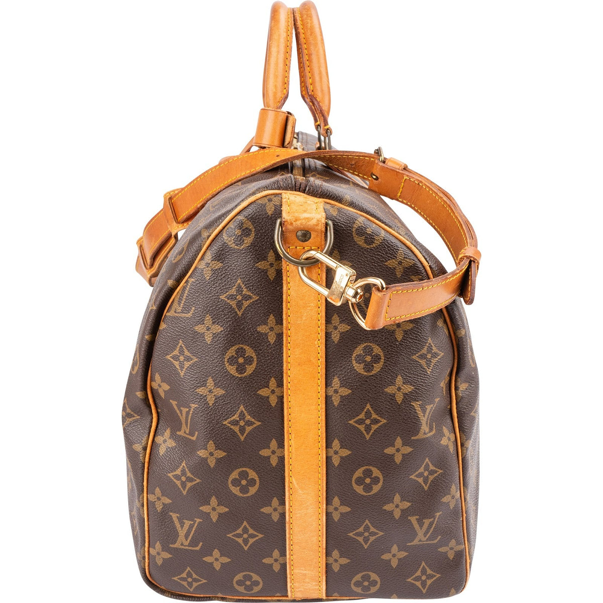 Louis Vuitton Monogram Canvas Keepall 50 Bandoulière Travel Bag