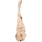 Yves Saint Laurent Leather Rive Gauche Ruffle Hobo Shoulder Bag