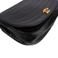 Chanel Quilted Lambskin Half Moon 24K Gold Single Flap Shoulder Bag