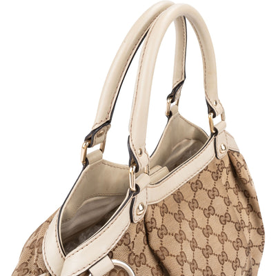 Gucci Monogram GG Canvas Sukey Handbag