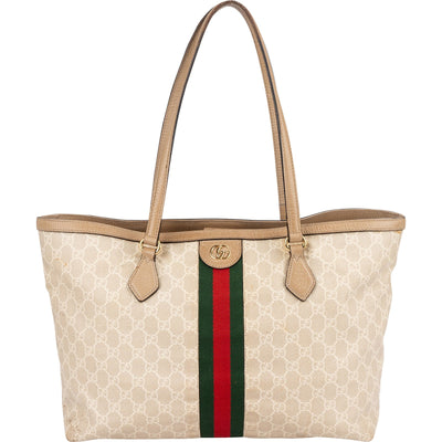 Gucci Monogram GG Supreme Ophidia Shoulder Bag