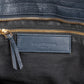 Balenciaga Navy Calfskin Leather Giant City Handbag