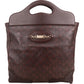 Gucci Guccissima Leather Punch Top Handle Horsebit Large Tote Handbag