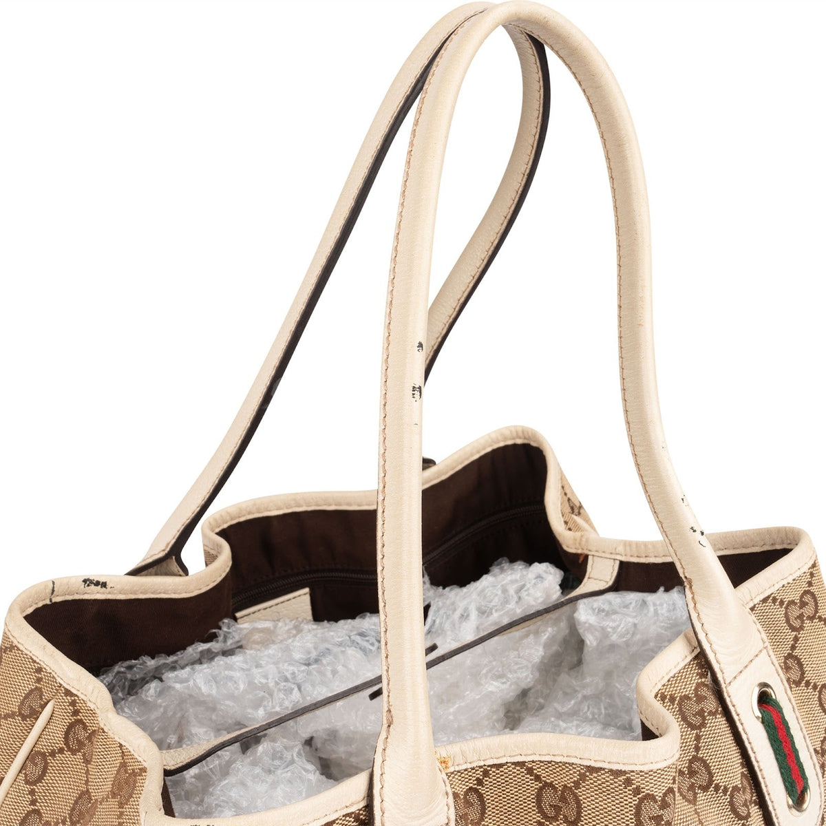Gucci Monogram GG Princy Tote Shoulder Bag