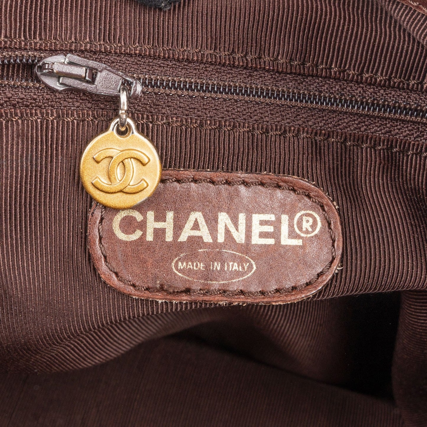 Chanel Maxi Denim CC Stitch Tote Shoulder Bag