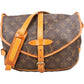 Louis Vuitton Monogram Canvas Saumur 30 Crossbody Bag