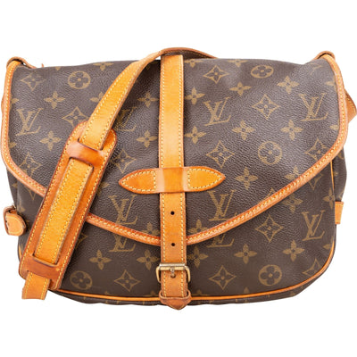 Louis Vuitton Monogram Canvas Saumur 30 Crossbody Bag