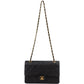 Chanel Quilted Lambskin 24K Gold Medium Double Flap Shoulder Bag