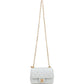 Chanel Quilted Lambskin Mini Single Flap Pearl Handle Crossbody Bag