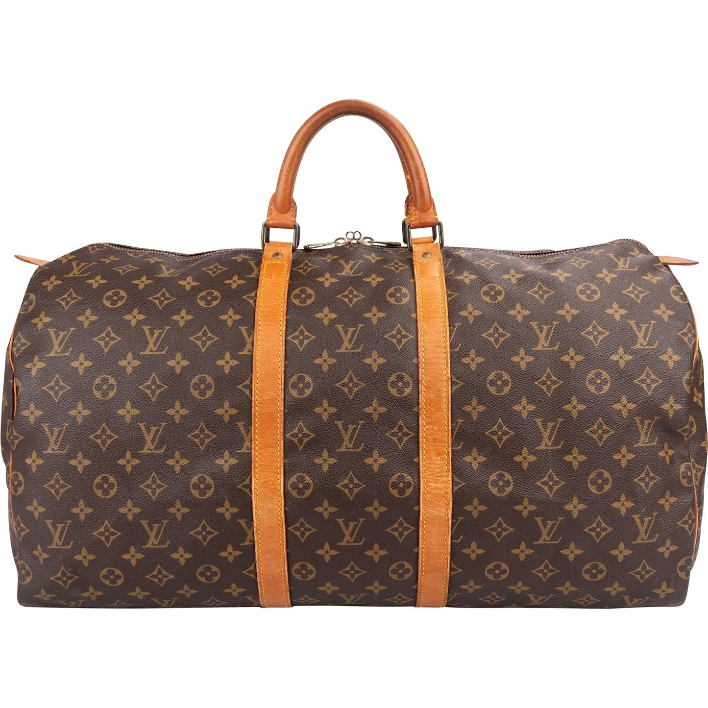 Louis Vuitton Monogram Canvas Keepall 55 Travel Bag
