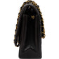 Chanel Quilted Lambskin 24K Gold Medium Diana Single Flap Crossbody Bag