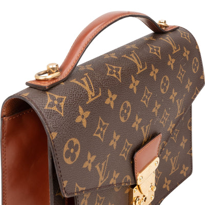 Louis Vuitton Monogram Canvas Monceau Handbag