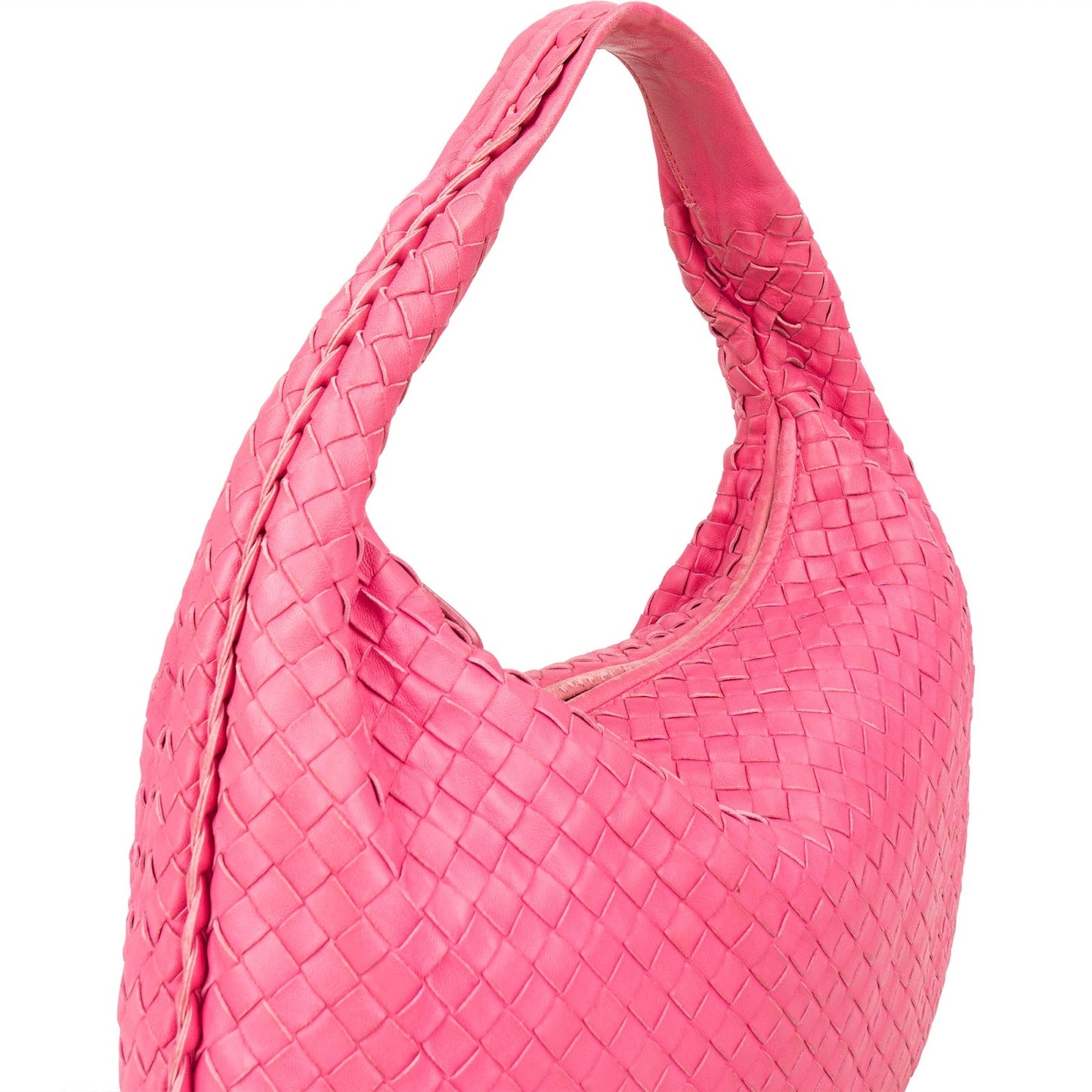 Bottega Intrecciato Leather Belly Hobo Shoulder Bag